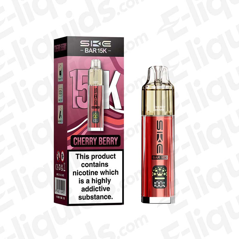 SKE Bar 15K Cherry Berry Prefilled Pod Kit