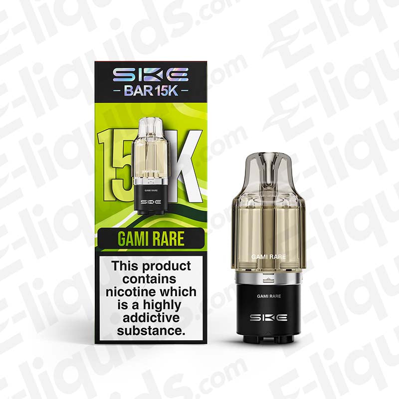 SKE Bar 15K Gami Rare Prefilled Pods