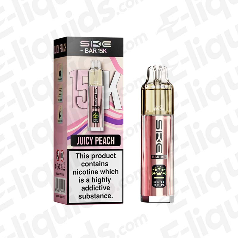 SKE Bar 15K Juicy Peach Prefilled Pod Kit