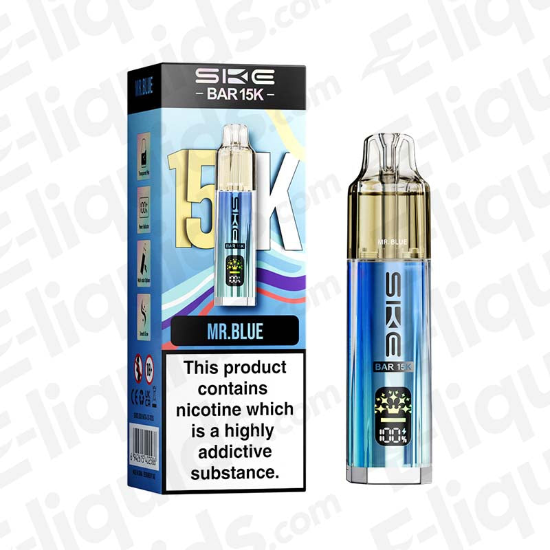 SKE Bar 15K Mr. Blue Prefilled Pod Kit