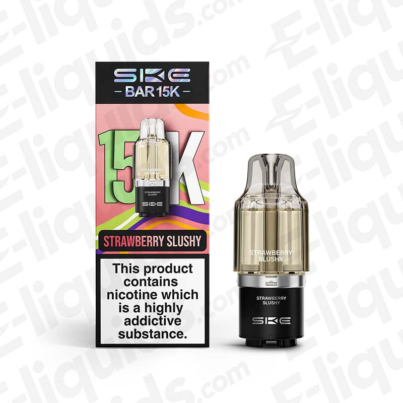 SKE Bar 15K Strawberry Slushy Prefilled Pods