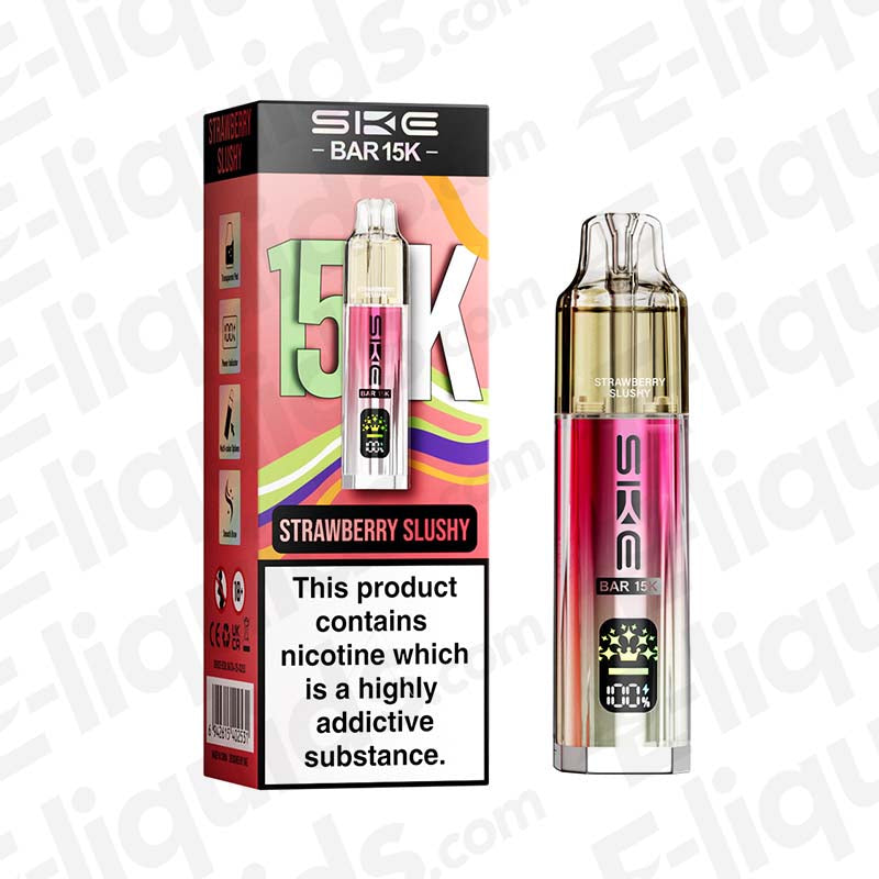 SKE Bar 15K Strawberry Slushy Prefilled Pod Kit