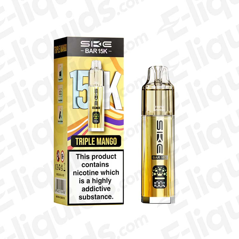 SKE Bar 15K Triple Mango Prefilled Pod Kit
