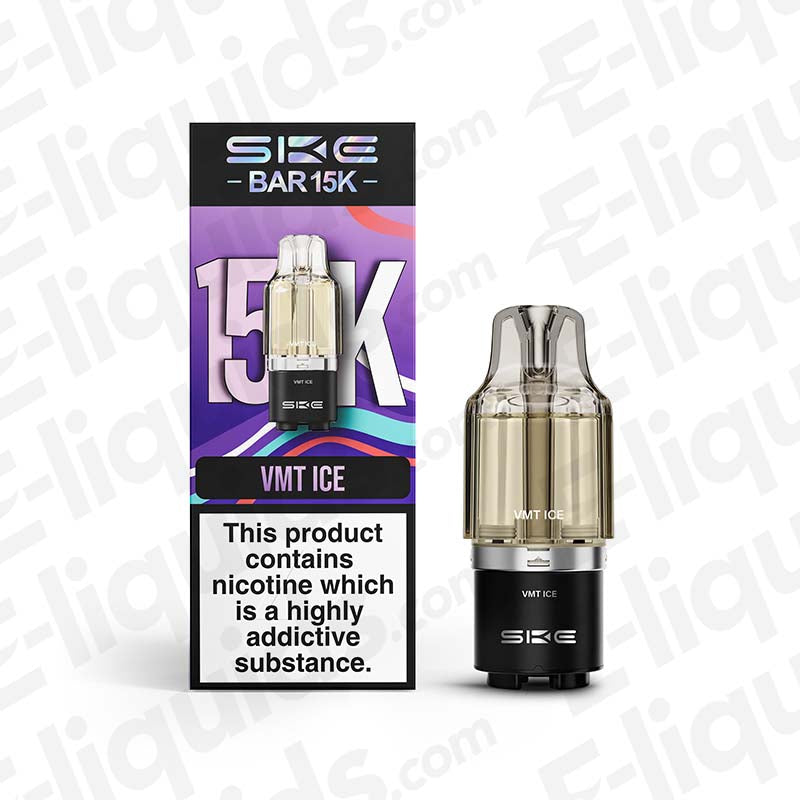 SKE Bar 15K Vmt Ice Prefilled Pods