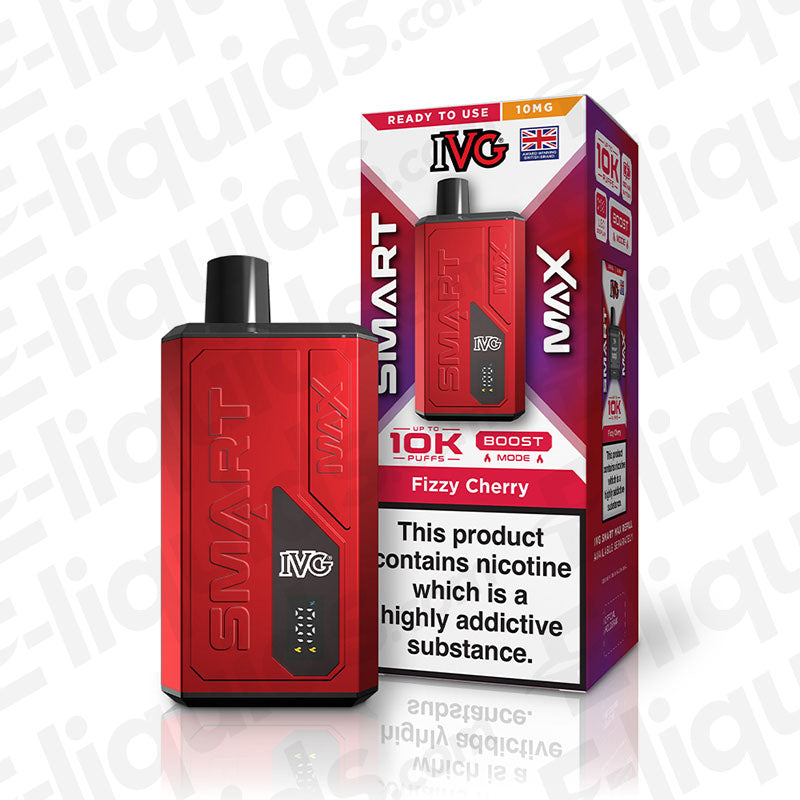 IVG Smart Max 10mg Fizzy Cherry Prefilled Pod Kit
