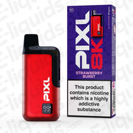 PIXL 8000 Strawberry Burst Prefilled Pod Kit