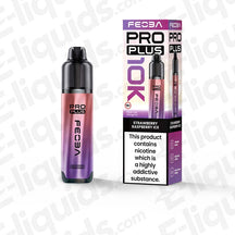 Feoba Pro Plus Strawberry Raspberry Ice Prefilled Pod Kit with summer berries and arctic chill in purple and white packaging.
