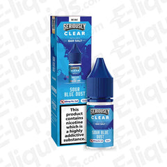 Seriously Clear Sour Blue Dust Nic Salt