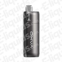 Oxva Oneo Pod Vape Kit in sleek black design, showcasing modern vaping technology and features.