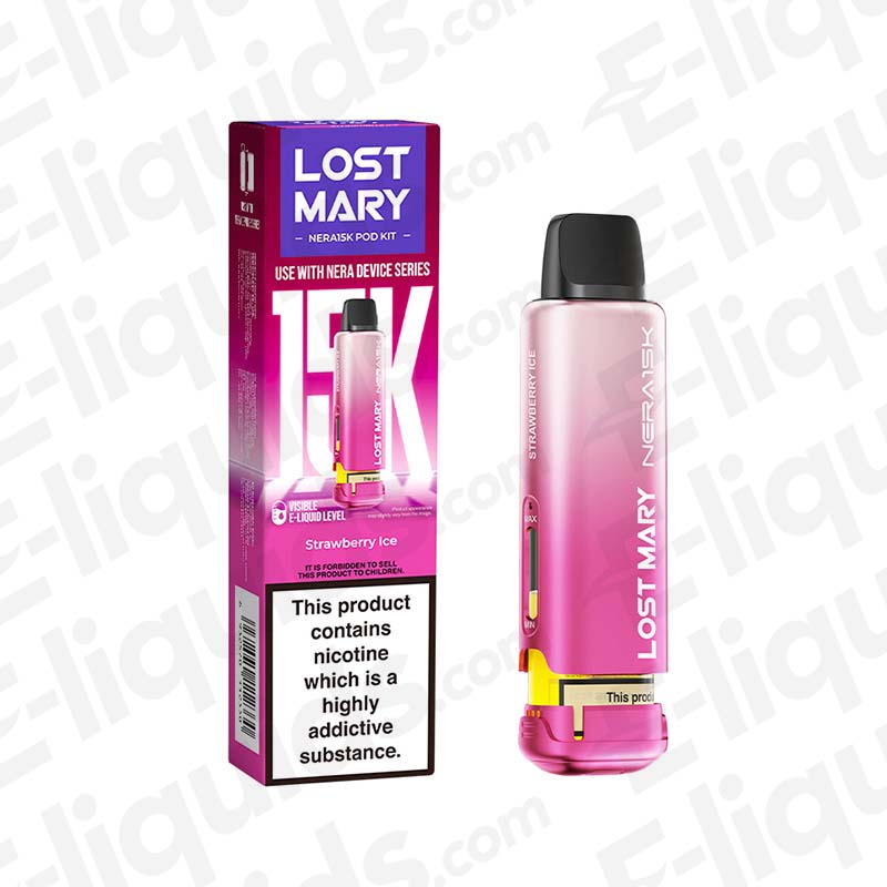 Lost Mary NERA 15K Blueberry Sour Raspberry Prefilled Pod Lost Mary NERA 15K Blueberry Sour Raspberry Prefilled Pod
