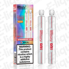 Strawberry Ice Sikary S600 Twin Pack Disposable Vape Device