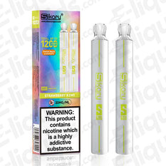 Strawberry Kiwi Sikary S600 Twin Pack Disposable Vape Device