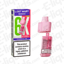 Lost Mary BM6000 Strawberry Lime Prefilled Pod