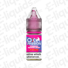 OXVA Strawberry Raspberry Cherry Nic Salt E-liquid bottle, featuring vibrant packaging for a sweet and tangy vaping experience.