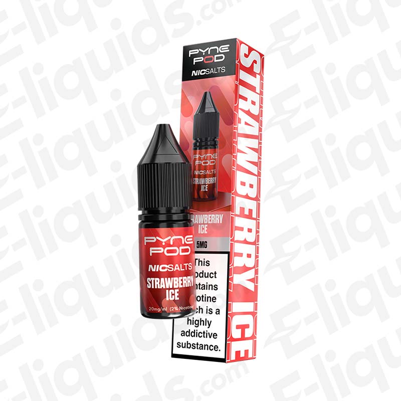 Pyne Pod Strawberry Ice Nic Salt