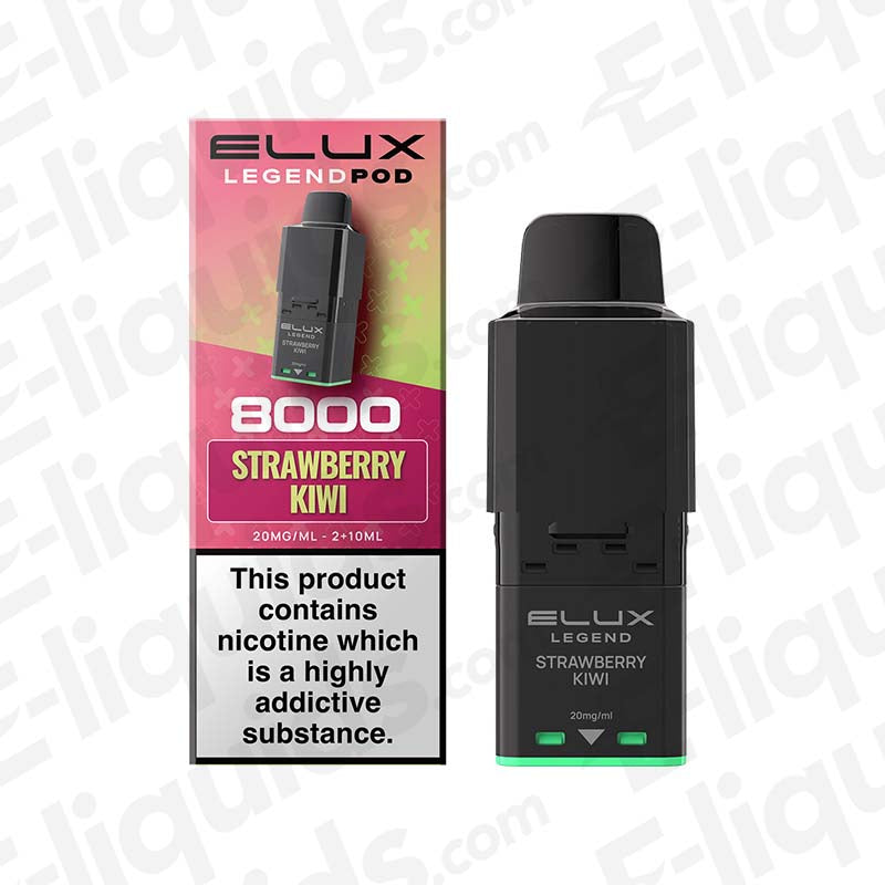 Elux Legend 8000 Strawberry Kiwi Prefilled Pod