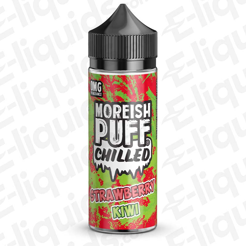 Moreish Puff Chilled Strawberry & Kiwi Chilled 100ml Shortfill Vape Juice