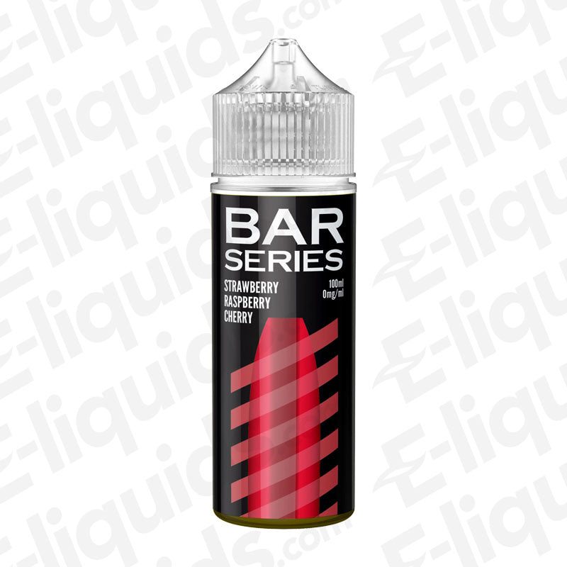 Bar Series Strawberry Raspberry Cherry 70/30 100ml Shortfill Vape Juice