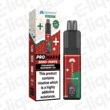 Hayati Pro Max+ 6K Strawberry Raspberry Ice Limited Edition Prefilled Pod Kit