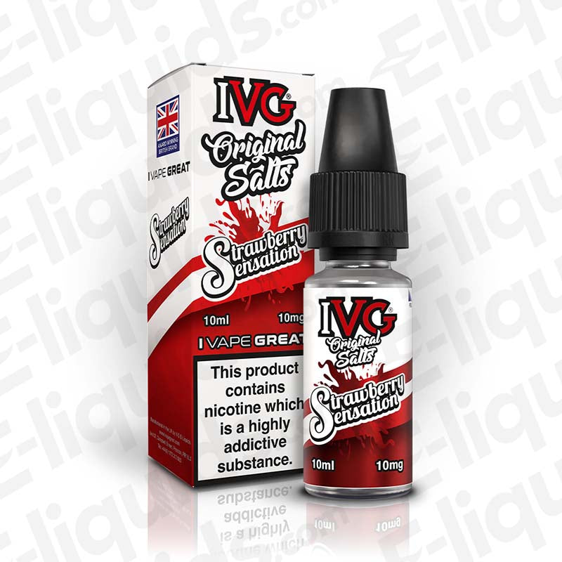 IVG Original Salts Strawberry Sensation Nic Salt