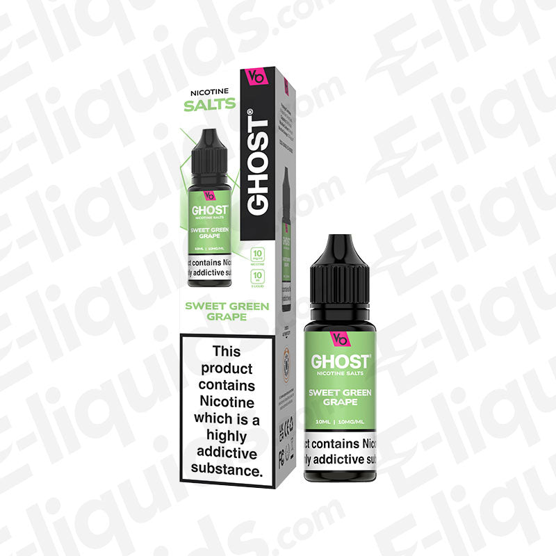 Vapes Bars Ghost Sweet Green Grape Nic Salt