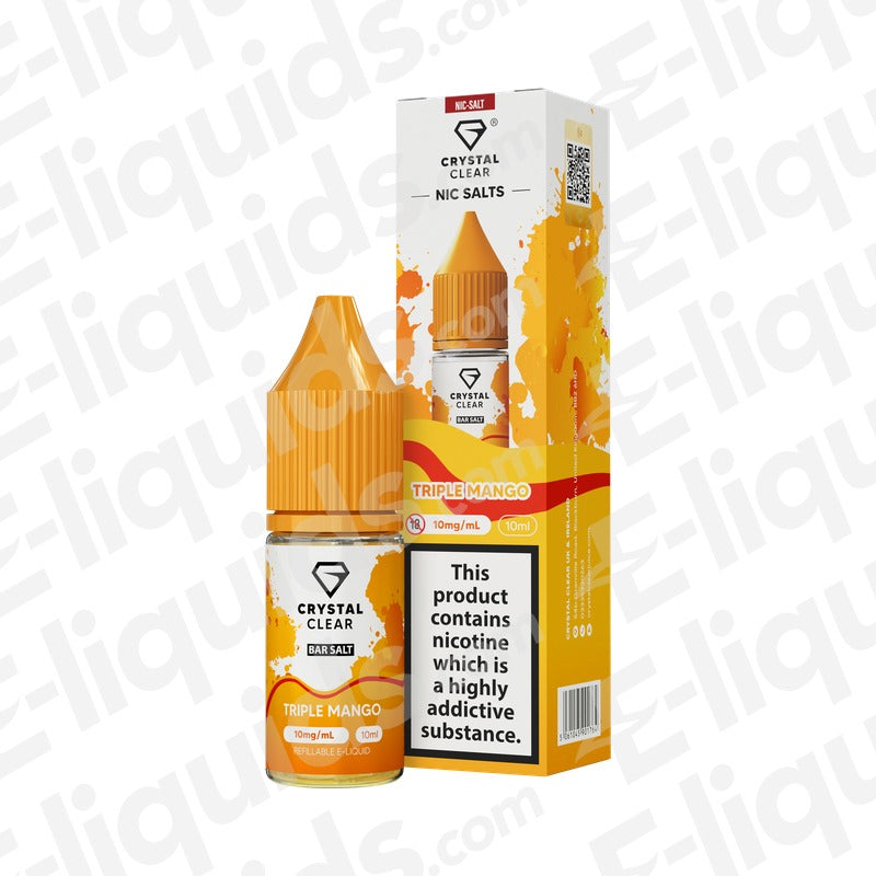 Crystal Clear Triple Mango Nic Salt