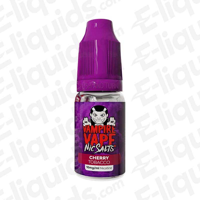 Vampire Vape Cherry Tobacco 50/50 10ml Nic Salt