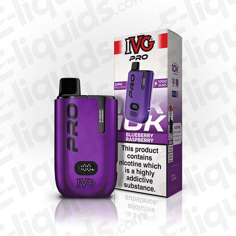 IVG Pro 12 20mg Blueberry Raspberry Prefilled Pod Kit