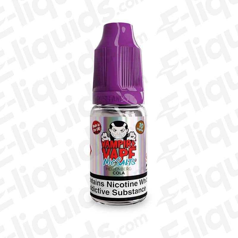 Vampire Vape Heisenberg Cola 50/50 10ml Nic Salt