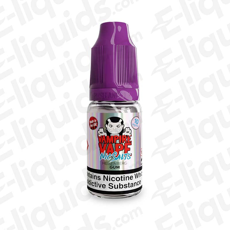 Vampire Vape Heisenberg Gum 50/50 10ml Nic Salt