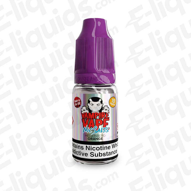 Vampire Vape Heisenberg Orange 50/50 10ml Nic Salt