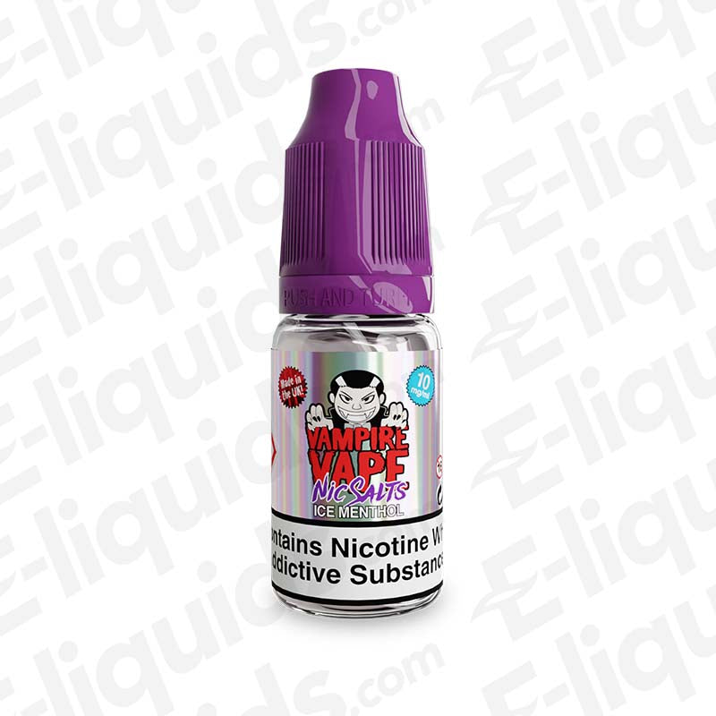 Vampire Vape Ice Menthol 50/50 10ml Nic Salt