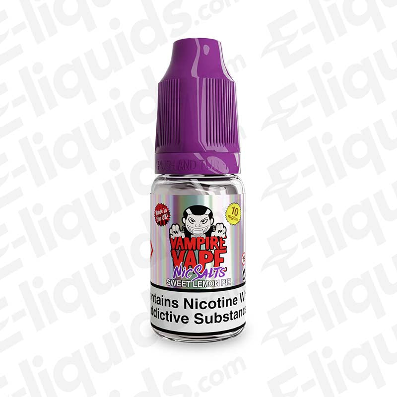 Vampire Vape Sweet Lemon Pie 50/50 10ml Nic Salt