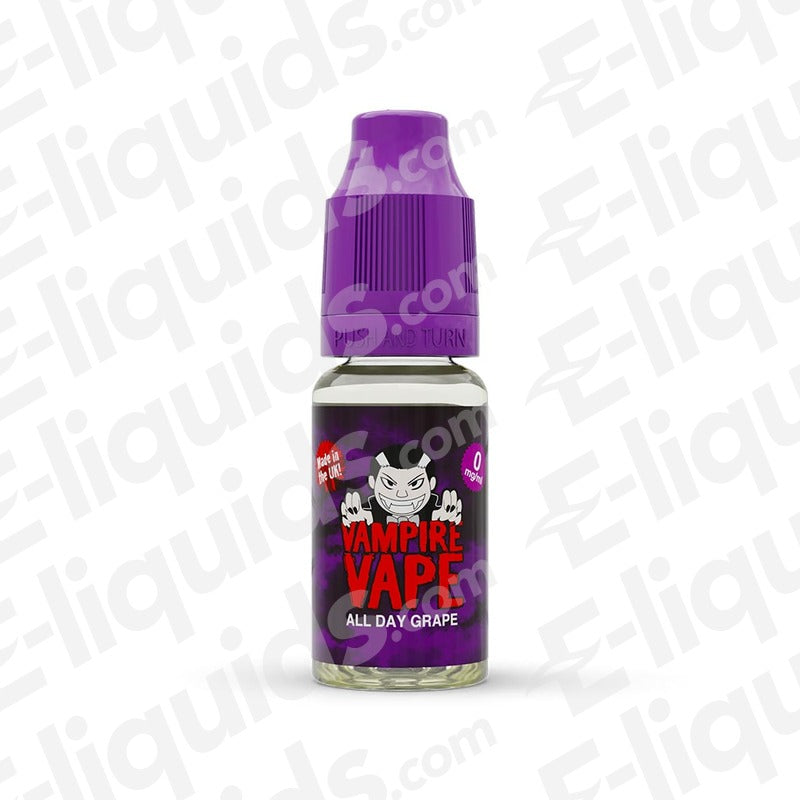 Vampire Vape All Day Grape 40/60 Vape Juice