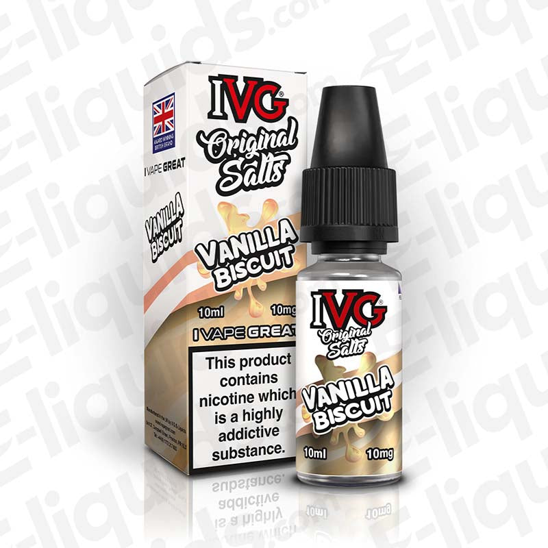 IVG Original Salts Vanilla Biscuit Nic Salt