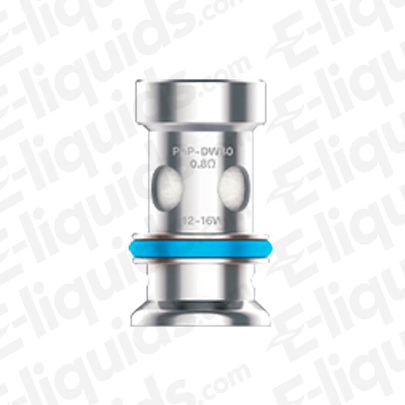 Voopoo PnP DW80 vape coil with mesh design, suitable for 20-25W e-liquids, offers smooth Restricted Direct to Lung vaping experience.