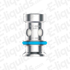 Voopoo PnP DW80 vape coil with mesh design, suitable for 20-25W e-liquids, offers smooth Restricted Direct to Lung vaping experience.