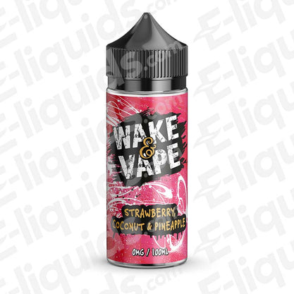 Strawberry Coconut Pineapple Shortfill E-liquid by Wake n Vape