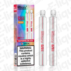 Watermelon Ice Sikary S600 Twin Pack Disposable Vape Device