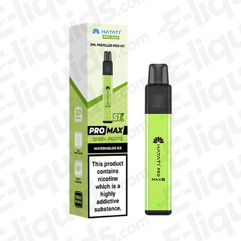 Hayati Pro Max S1 Watermelon Ice Prefilled Pod Kit