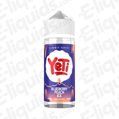 Yeti Summit Series 100ml Shortfill Blueberry Peach Ice Vape Juice