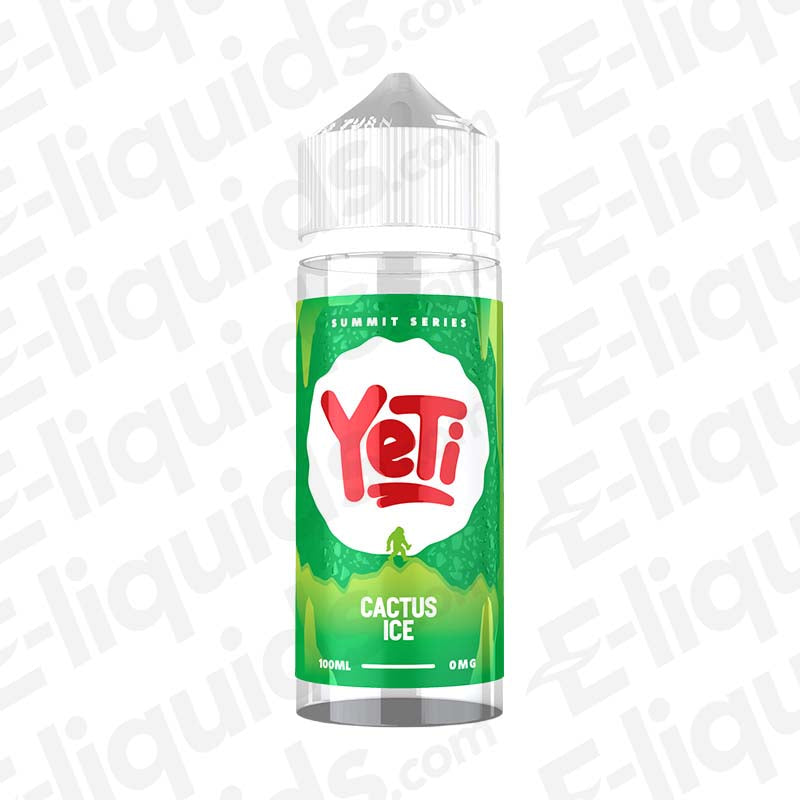 yeti vape juice Yeti Summit Series 100ml Shortfill Cactus Ice Vape Juice