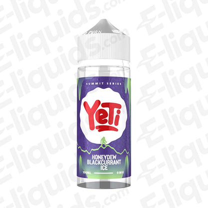 Yeti Summit Series 100ml Shortfill Honeydew Blackcurrant Ice Vape Juice