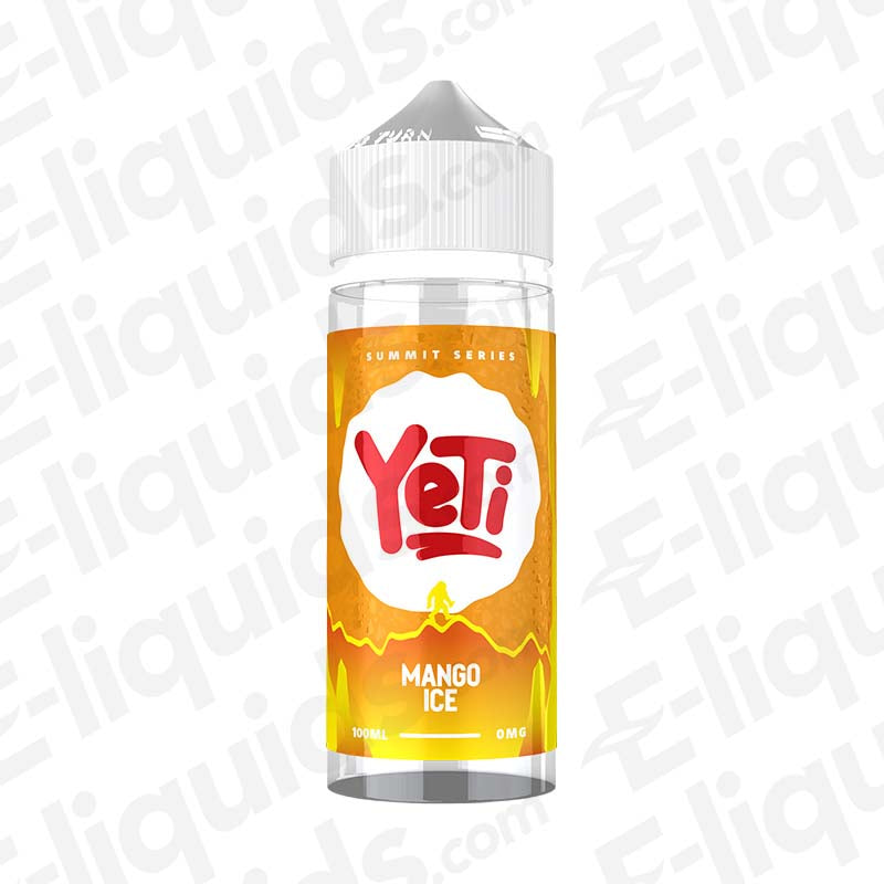Yeti Summit Series 100ml Shortfill Mango Ice Vape Juice