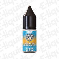 Pukka Juice 50/50 Freebase Vape Juice Yellow Pear Ice