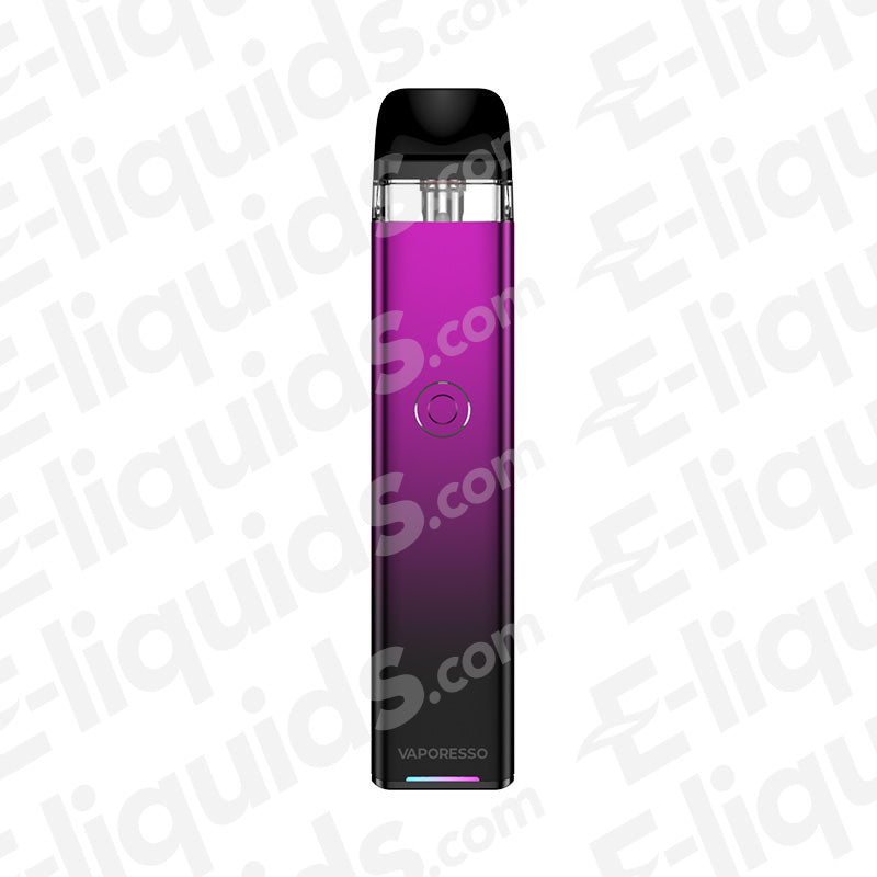 Vaporesso XROS 3 Zenith Vape Pod Kit in purple, featuring a 1000mAh battery and refillable 2ml pod with RDTL coil.