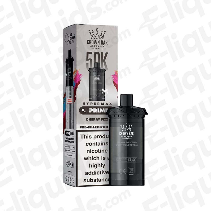 Al Fakher Hyper Max Prime 50K Cherry Fizz Prefilled Pods