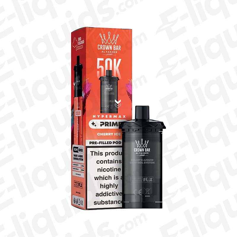 Al Fakher Hyper Max Prime 50K Cherry Ice Prefilled Pods