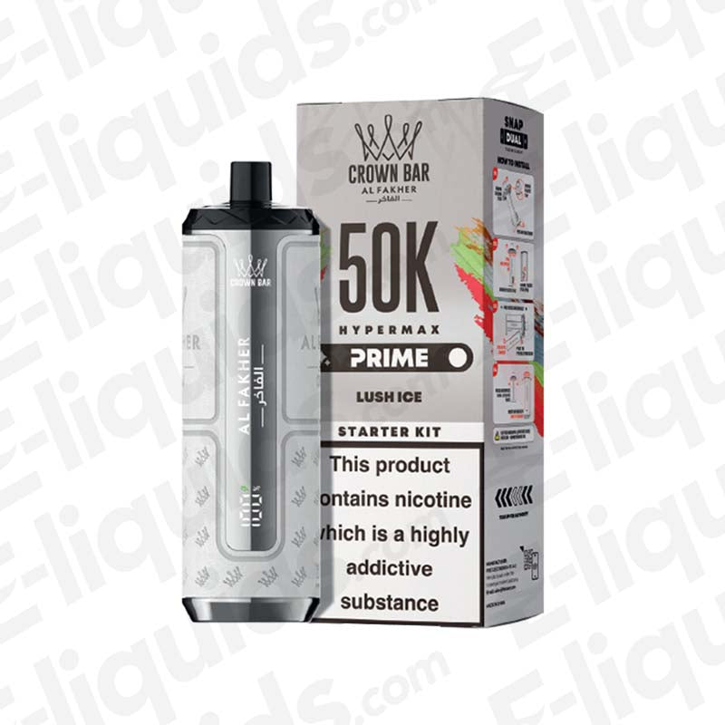 Al Fakher Hyper Max Prime 50K Lush Ice Prefilled Pod Kit