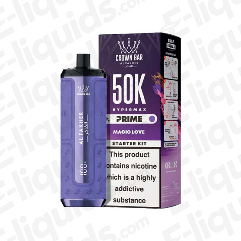 Al Fakher Hyper Max Prime 50K Magic Love Prefilled Pod Kit